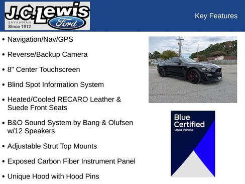 Certified 2021 Ford Mustang Shelby GT500 w/ Technology Package RWD image 29