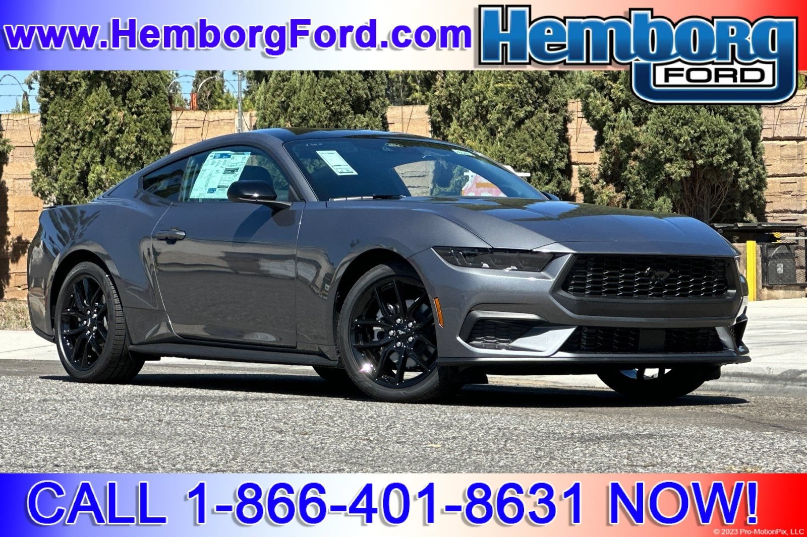 New 2026 Ford Mustang Coupe w/ Mustang Nite Pony Package RWD image 1