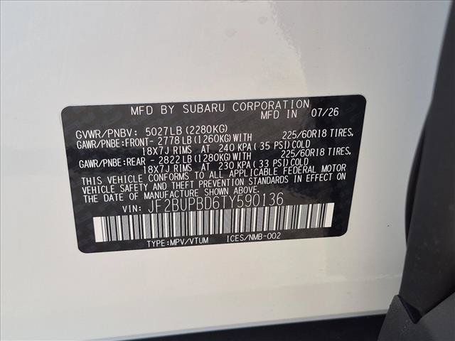 New 2026 Subaru Outback Premium AWD/4WD image 18