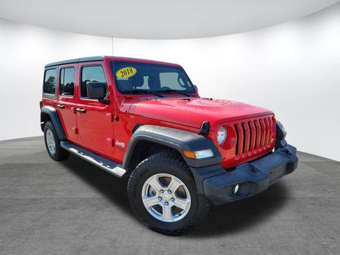 Used 2018 Jeep Wrangler Unlimited Sport S AWD/4WD image 1