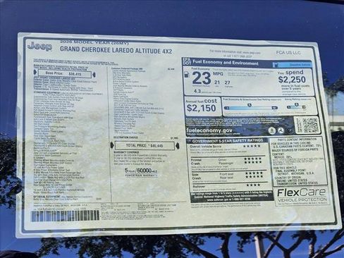 New 2026 Jeep Grand Cherokee Altitude image 18
