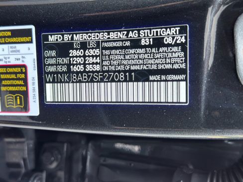 Used 2025 Mercedes-Benz GLC 63 AMG S w/ Driver Assistance Package image 52