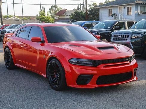 Used 2021 Dodge Charger SRT Hellcat w/ Alcantara Interior Package RWD image 3