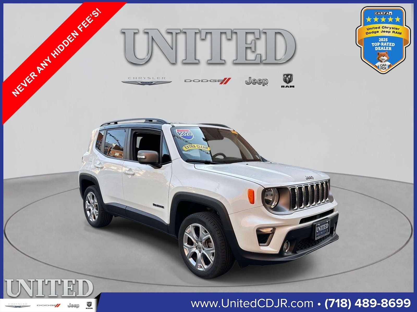 Used 2020 Jeep Renegade Limited AWD/4WD image 1