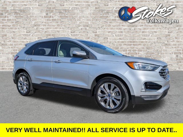 Used 2019 Ford Edge Titanium w/ Class II Trailer Tow Package AWD/4WD image 2
