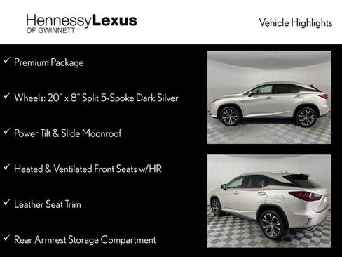 Used 2017 Lexus RX 350 FWD w/ Premium Package image 11