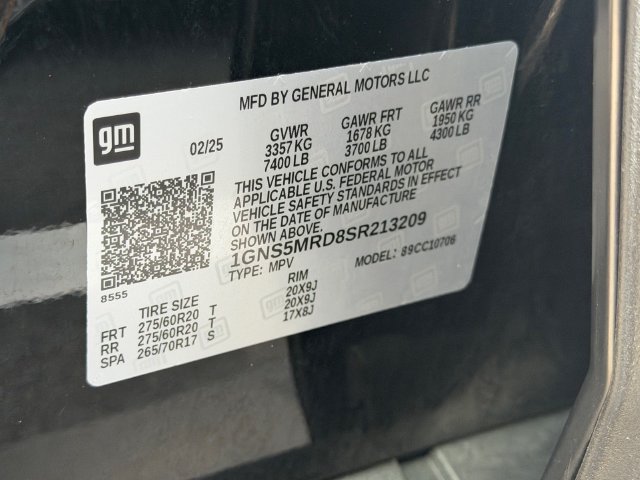 Used 2025 Chevrolet Tahoe LS RWD image 32