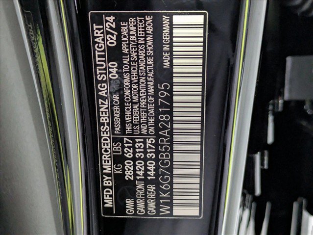 Certified 2024 Mercedes-Benz S 580 4MATIC Sedan image 29