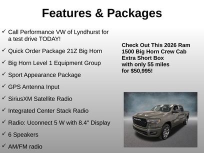 Used 2026 RAM 1500 Big Horn