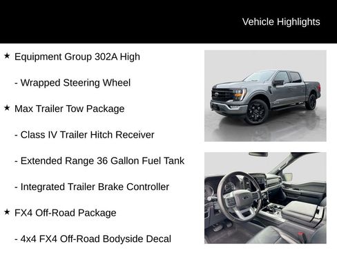 Used 2023 Ford F150 XLT w/ Equipment Group 302A High image 21