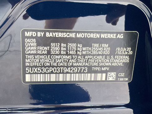 Used 2026 BMW X3 xDrive30i w/ Premium Package AWD/4WD image 27