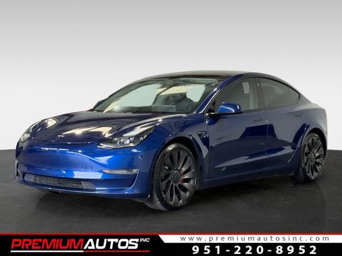 Used 2021 Tesla Model 3 Performance image 1