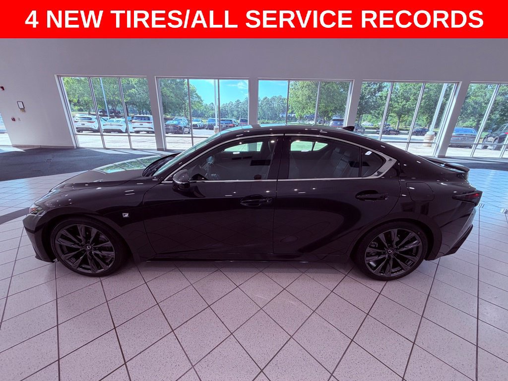 Certified 2024 Lexus IS 350 F Sport w/ Navigation Package RWD image 4