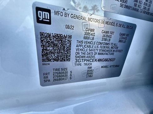 Used 2022 GMC Sierra 1500 Elevation w/ LPO, Elevation Black Package image 34