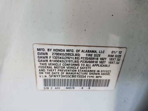 Used 2012 Honda Pilot EX-L image 30