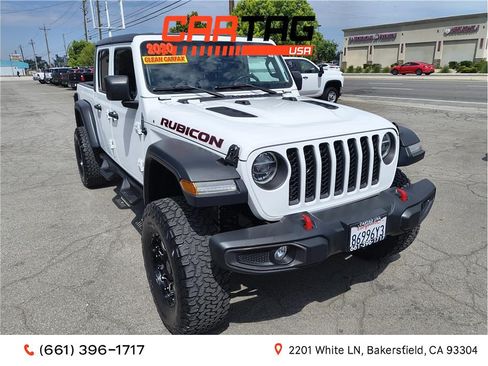 Used 2020 Jeep Gladiator Rubicon w/ LED Lighting Group AWD/4WD image 1