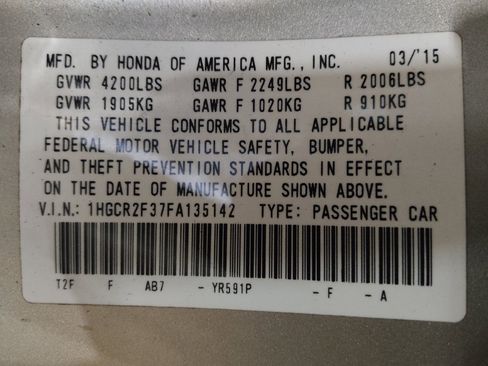 Used 2015 Honda Accord LX image 33