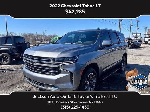 Used 2022 Chevrolet Tahoe LT w/ Luxury Package image 1