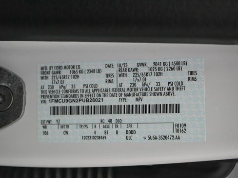 Certified 2023 Ford Escape Active w/ Tech Pack #2 image 23