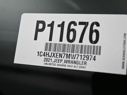 Used 2021 Jeep Wrangler Unlimited Sahara AWD/4WD image 27