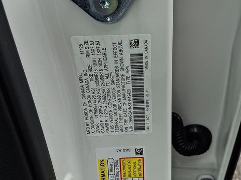 Certified 2026 Honda CR-V EX image 28