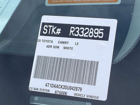 Certified 2025 Toyota Camry LE image 36