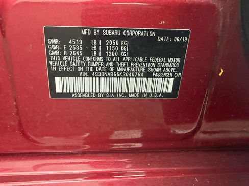 Used 2019 Subaru Legacy 2.5i w/ Alloy Wheel Package AWD/4WD image 30