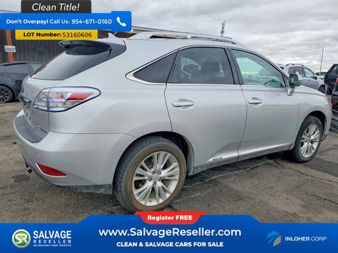 Used 2012 Lexus RX 450h AWD w/ Premium Pkg image 4
