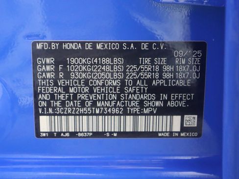 New 2026 Honda HR-V Sport image 27