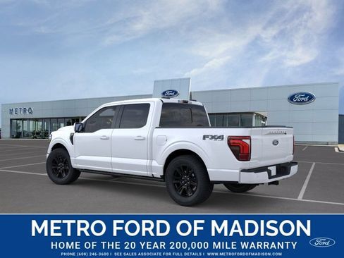 New 2025 Ford F150 Platinum w/ Equipment Group 702A High AWD/4WD image 4
