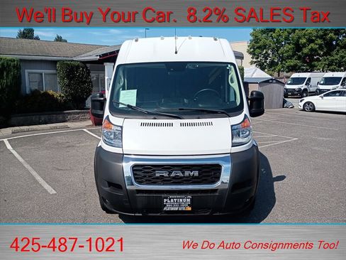 Used 2021 RAM ProMaster 1500 w/ Convenience Group FWD image 2
