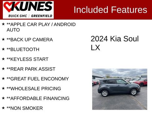 Used 2024 Kia Soul LX w/ Option Group 015 FWD image 2
