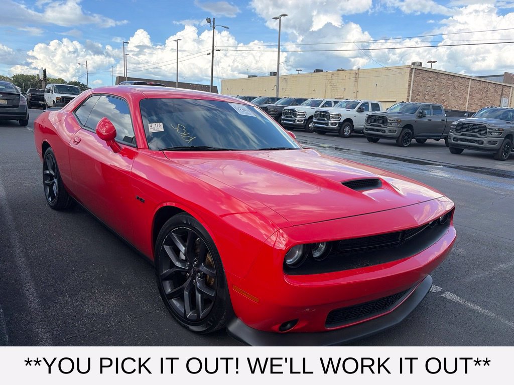 Used 2023 Dodge Challenger R/T w/ Blacktop Package RWD image 1