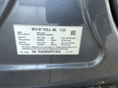 Used 2023 Tesla Model X Plaid AWD/4WD image 61