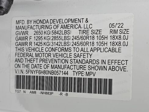 Used 2022 Honda Pilot TrailSport image 37