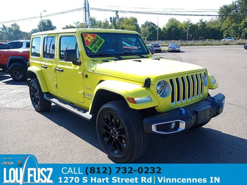 Used 2022 Jeep Wrangler Unlimited Sahara w/ Cold Weather Group image 1