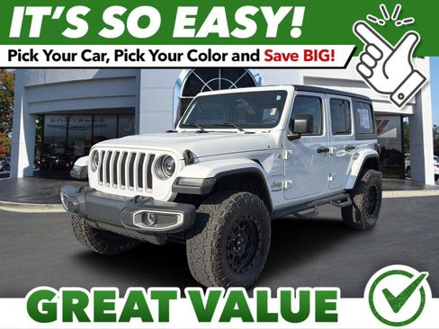 Used 2019 Jeep Wrangler Unlimited Sahara AWD/4WD image 1