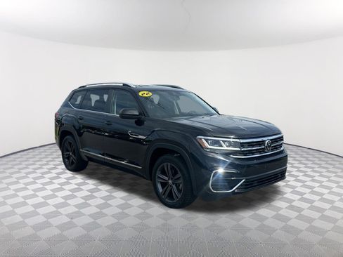 Used 2022 Volkswagen Atlas SEL R-Line AWD/4WD image 3
