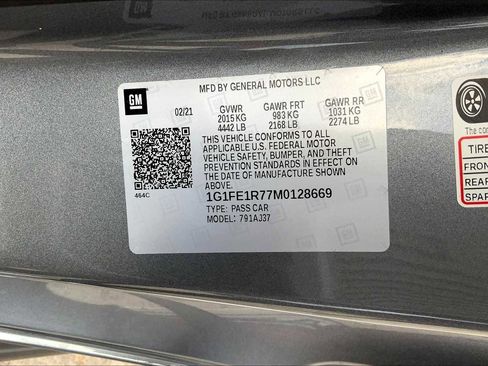 Certified 2021 Chevrolet Camaro SS image 34