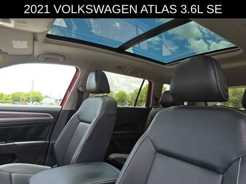 Used 2021 Volkswagen Atlas SE w/ Panoramic Sunroof Package FWD image 23