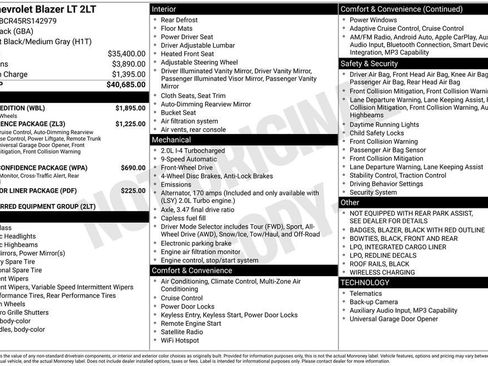 Certified 2024 Chevrolet Blazer LT w/ Redline Edition image 11