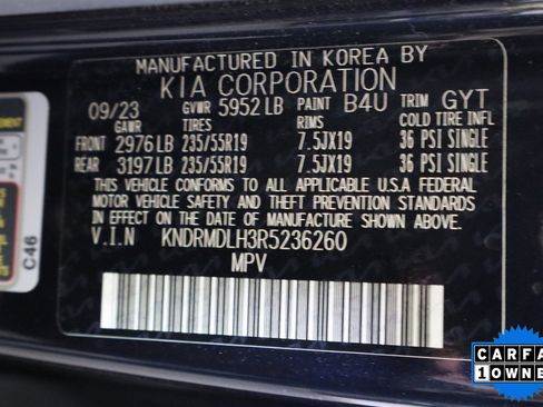 Used 2024 Kia Sorento SX Prestige image 38