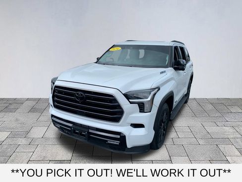 Used 2024 Toyota Sequoia Limited w/ Nightshade Package AWD/4WD image 3