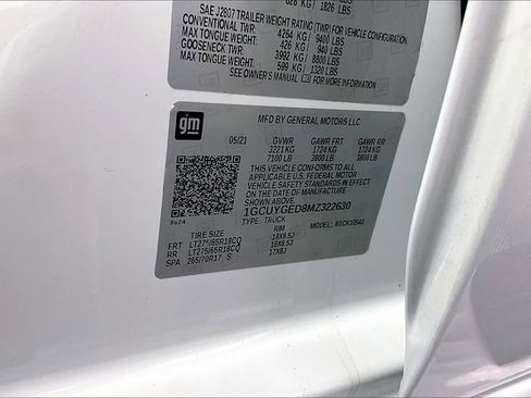 Used 2021 Chevrolet Silverado 1500 LTZ w/ Technology Package image 31