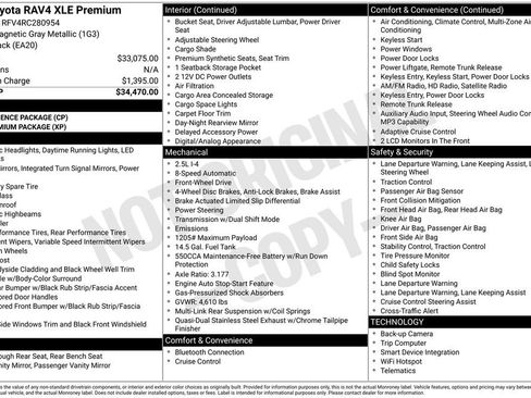 Used 2024 Toyota RAV4 XLE Premium FWD image 43