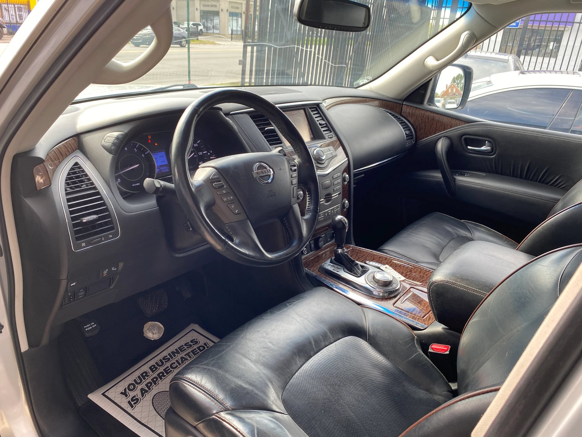 Used 2017 Nissan Armada Platinum w/ Captain Seat Package AWD/4WD image 3