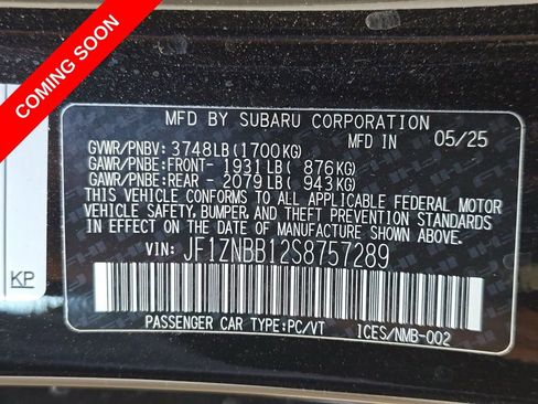 Used 2025 Toyota GR86 RWD image 16