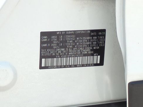 Used 2024 Subaru Outback Touring AWD/4WD image 26
