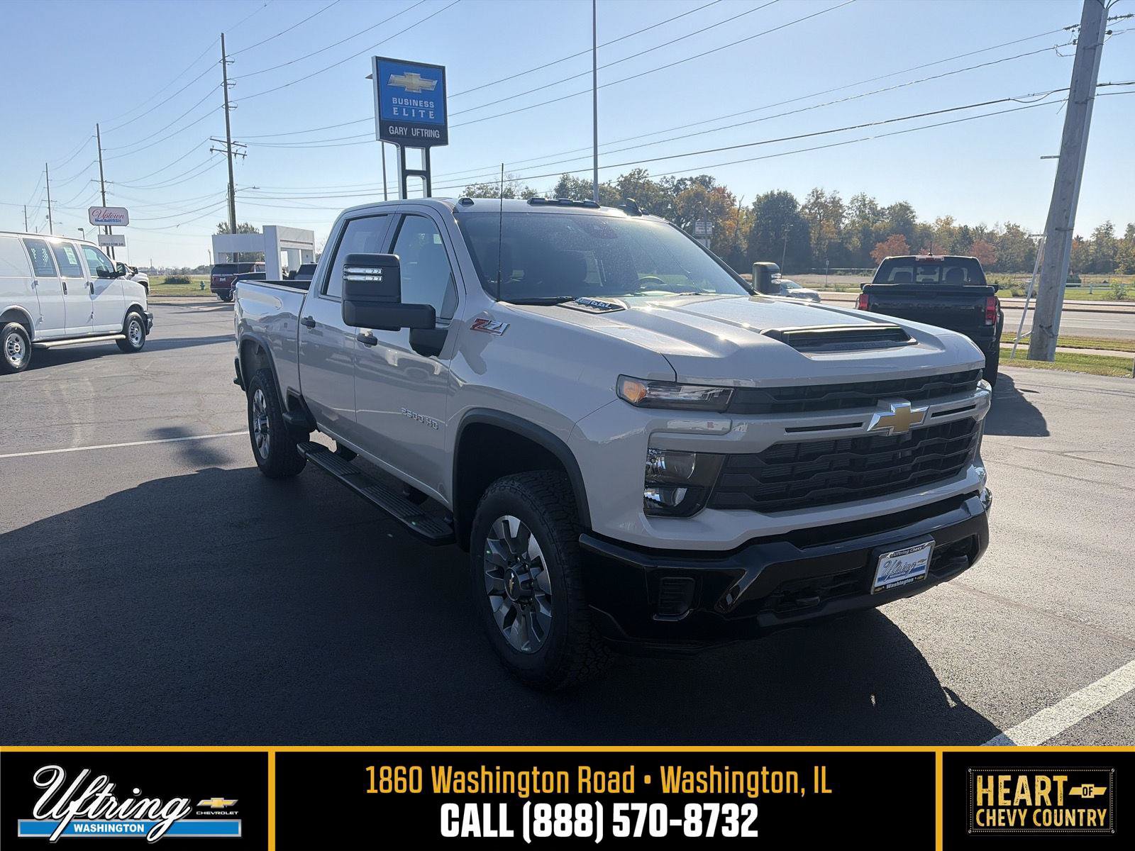 New 2026 Chevrolet Silverado 2500 Custom w/ Custom Convenience Package AWD/4WD image 1