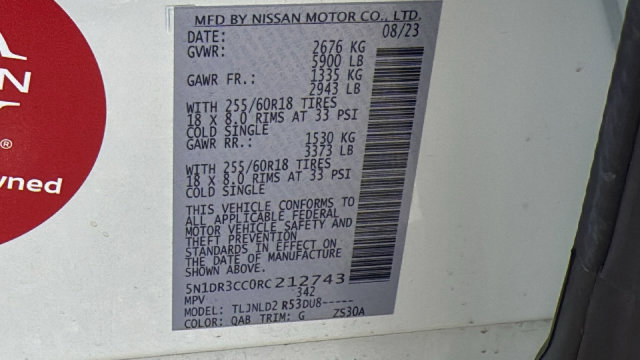 Used 2024 Nissan Pathfinder SL AWD/4WD image 30